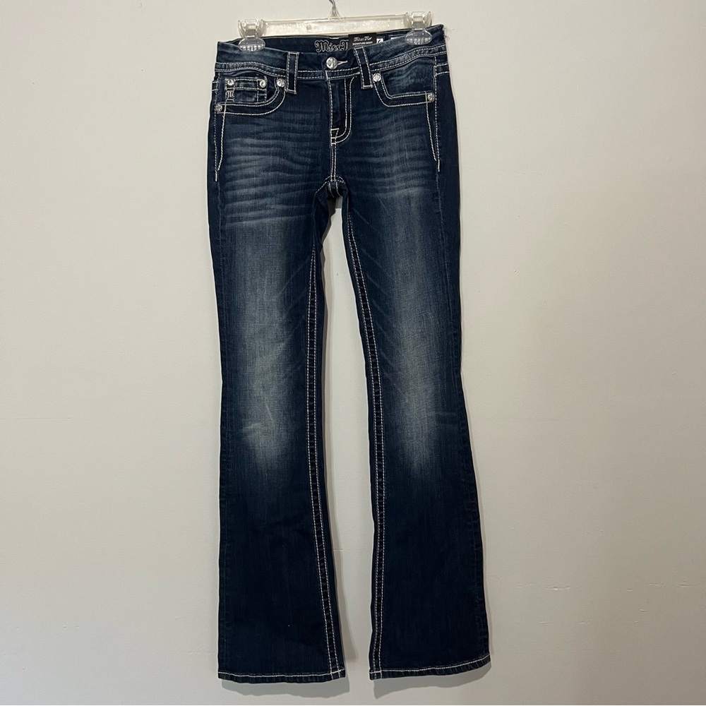 Miss Me Size 26 Women’s Jeans Signature Boot Dark Wash NWT